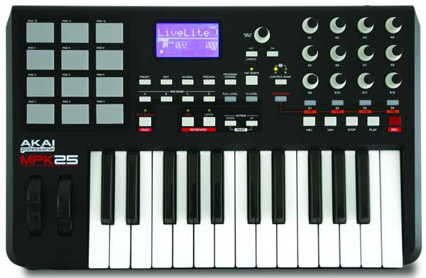 AKAI MPK-25 USB MIDI kontroller