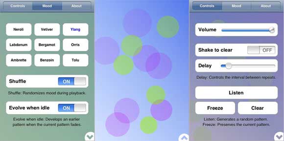 Brian Eno + Peter Chlivers Bloom generatív zenei app iPhone-ra