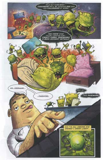 MPAA anti-P2P képregény