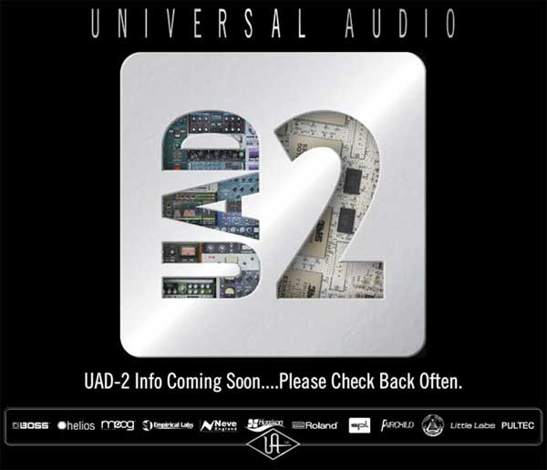 Universal Audio UAD-2 teaser