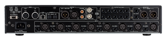 Roland + Cakewalk V-Studio VS-700R back